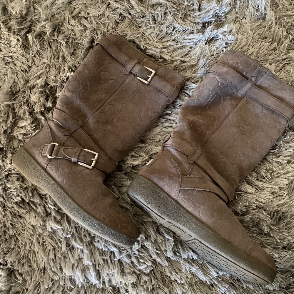 Coach winter boots